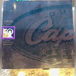 Capitol Records 50th Anniversary Commemorative Book - Black